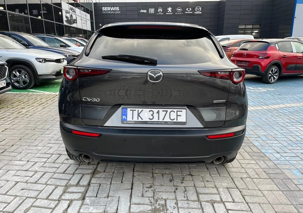 Mazda CX-30 cena 134900 przebieg: 14472, rok produkcji 2022 z Kielce małe 46